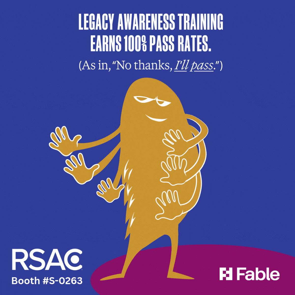 Fable RSAC Booth S 0263 Pass